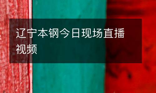 遼寧本鋼今日現場直播視頻